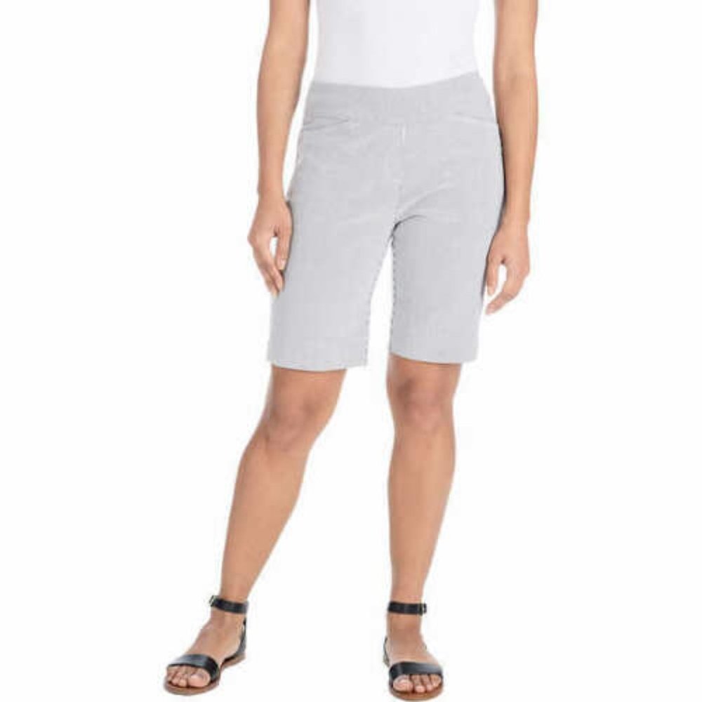 Hilary Radley Ladies' Bermuda Pull-On Shorts - M